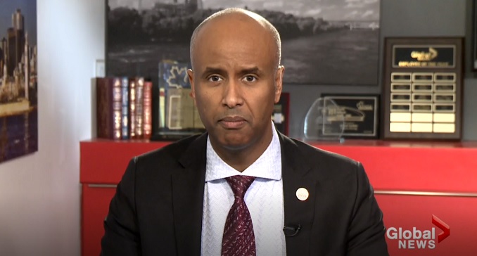Immigration Minister Ahmed Hussen told a lie and a truth in a TV interview about illegal immigration.
