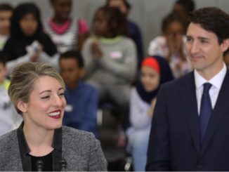 Melanie Joly and Justin Trudeau